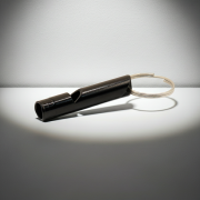 Portable emergency whistle for hiking and travel safety