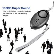 Black alarm with 130 dB sound