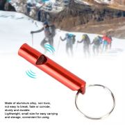 Portable emergency whistle for hiking and travel safety