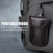 RFID signal-blocking key case for keyless entry fobs