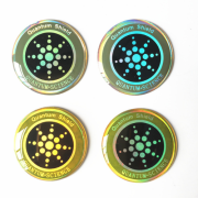 Protective EMF sticker designed for radiation reduction