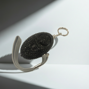 glitter emergency sound alarm keychain”