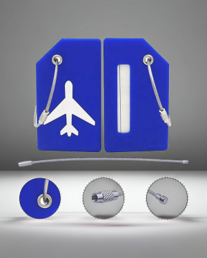Silicone Luggage Security Tags