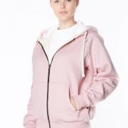 Protective women's hooded top with anti-cut and bite resistant.