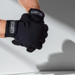 protective work gloves with level 5 cut resistance, EN 388 standards.