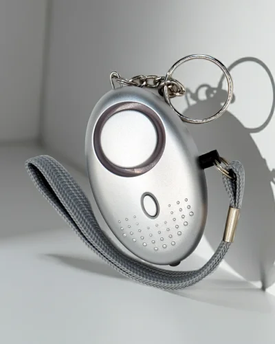 Lady Bug Keychain Alarm